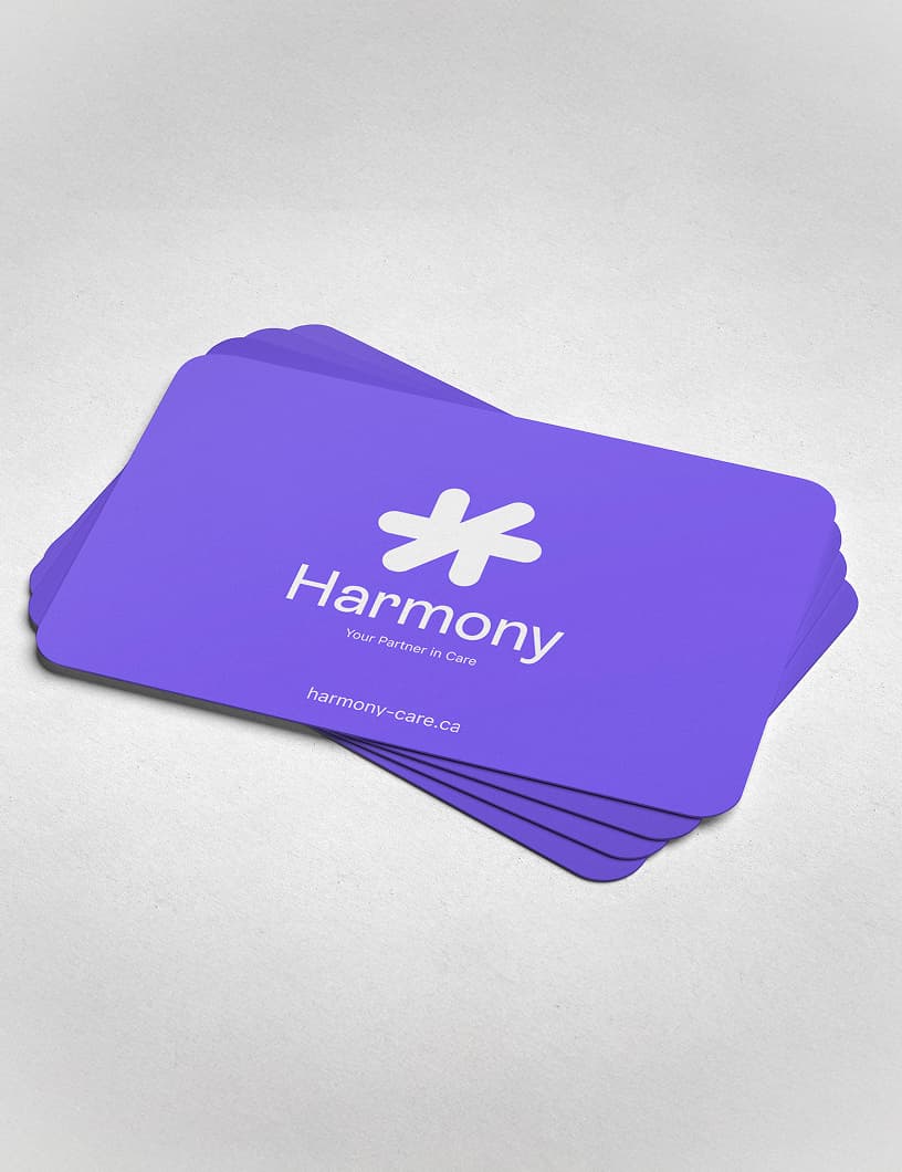 Harmony Business Cards