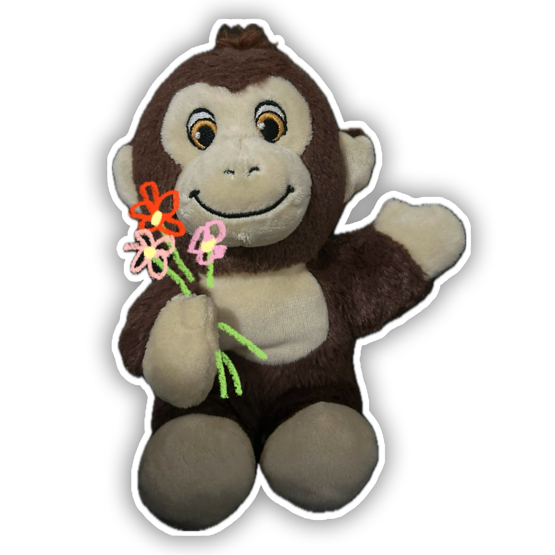 max monkey sticker